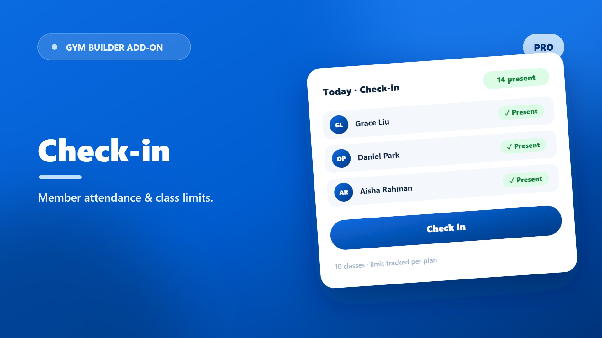 GB Attendance System add-on banner